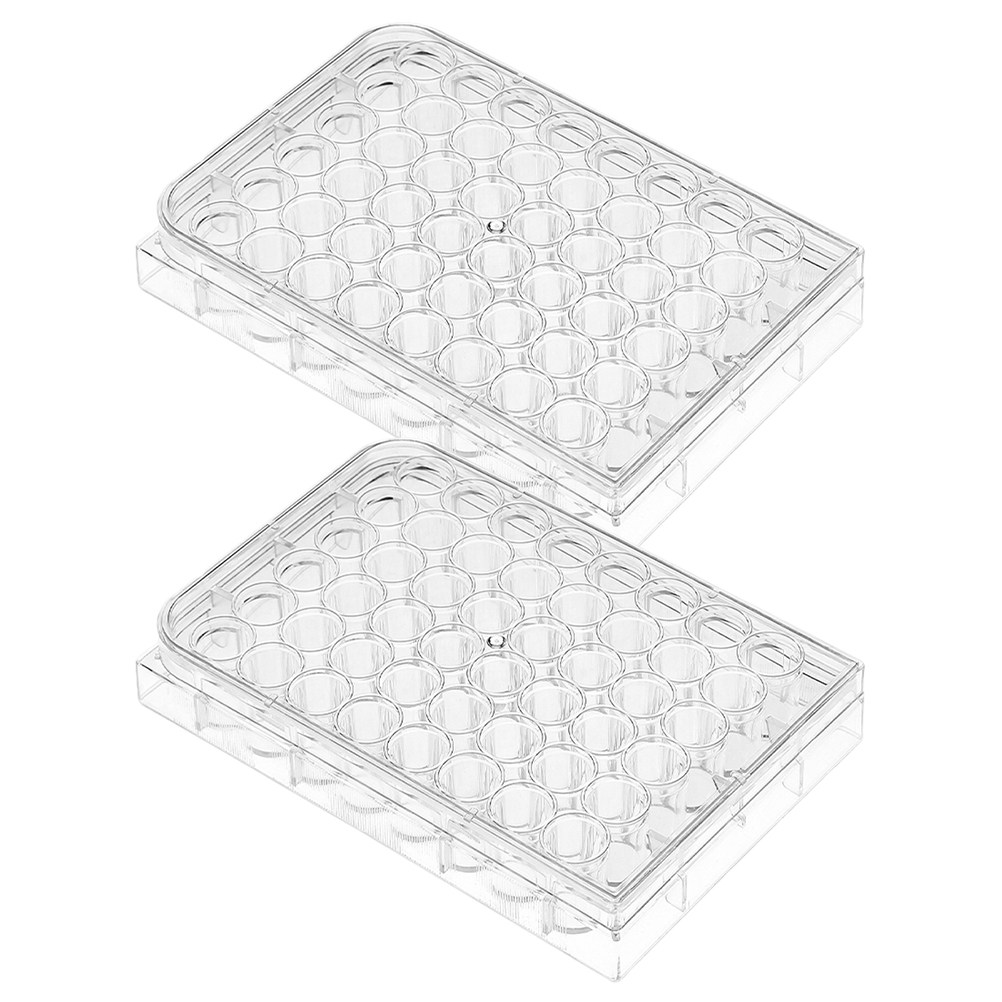 Science Experiment - 2Pcs 48홀 실험실 세포 배양 플레이트