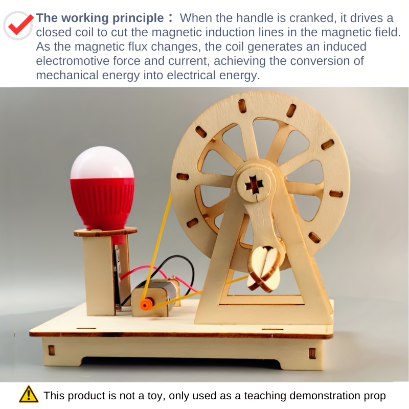 나무로 만든 어린이 교육용 장난감 DIY 물리 과학 모 - Science Project Physics 리뷰 및 가격
