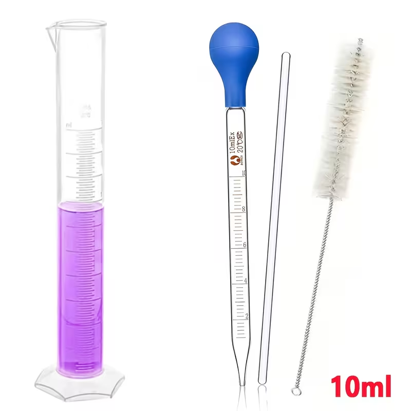 액체 이송 및 과학 실험에 적합한 유리 드롭퍼 실험 세 - Science Experiment 리뷰 및 가격