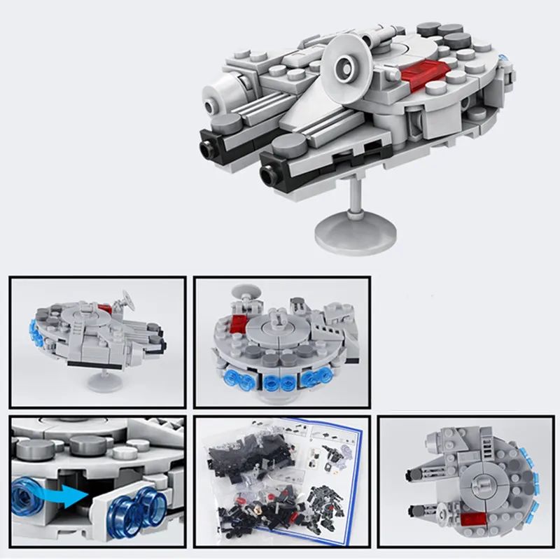 클래식 스타 파이터 비행기 우주선 빌딩 블록 세트 미니 - Science Toys 리뷰 및 가격