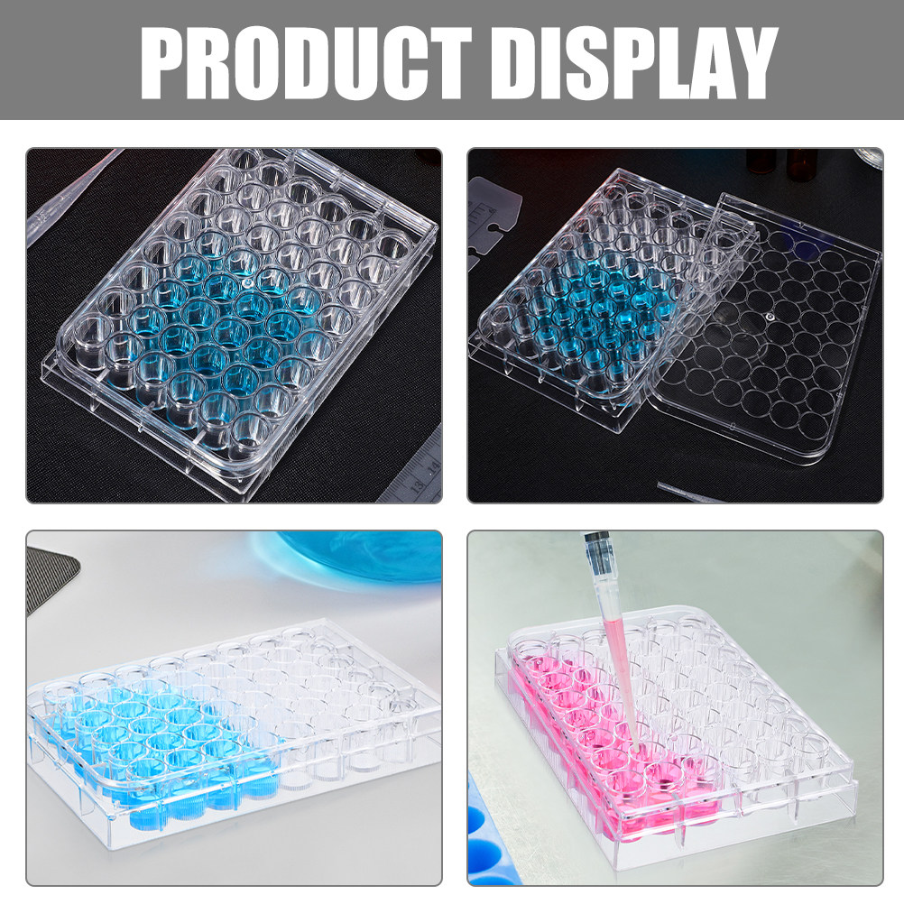 2Pcs 48홀 실험실 세포 배양 플레이트 실험 실험실 - Science Experiment 리뷰 및 가격