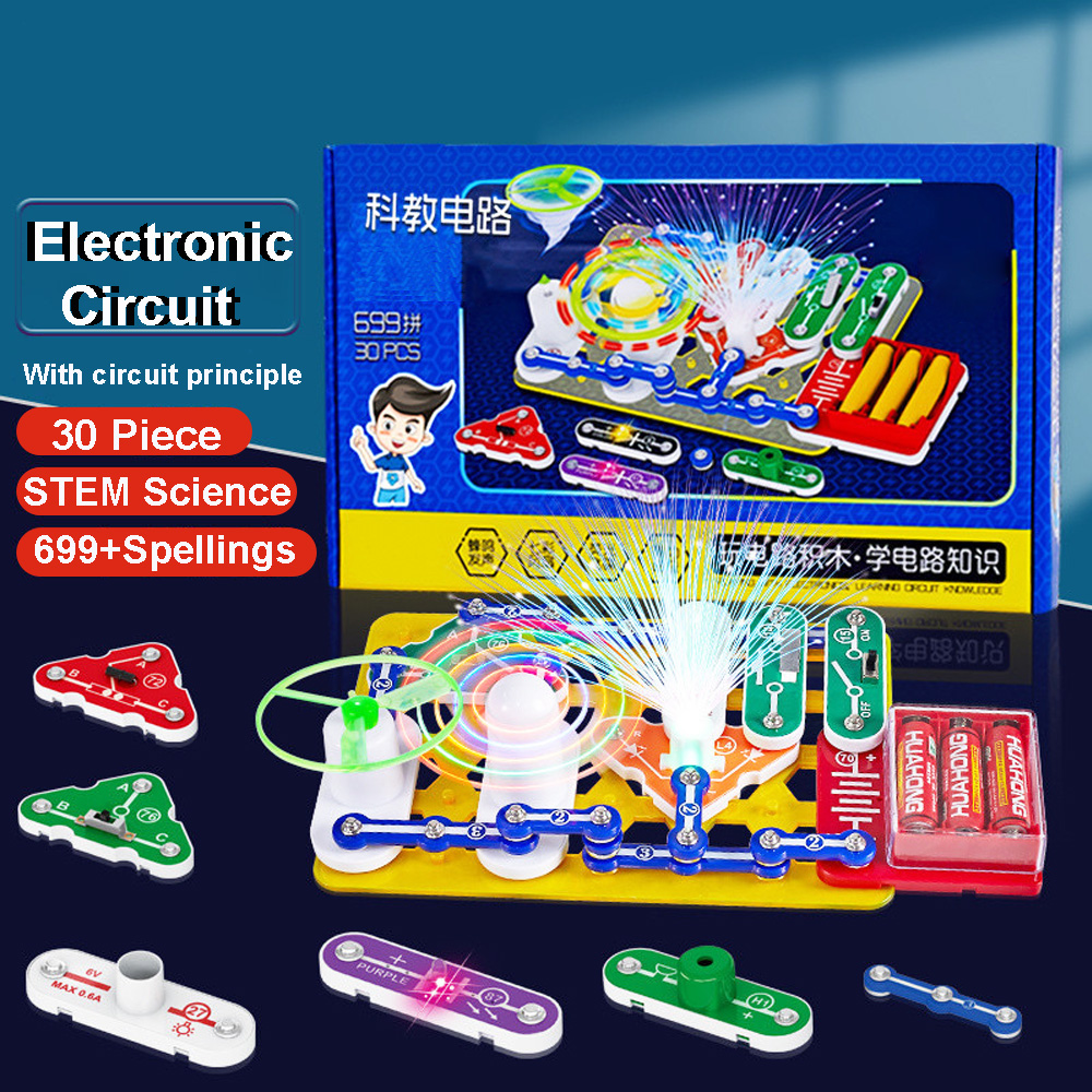 어린이를 위한 과학 실험 키트 물리학 학습 보조 도구  - Circuit Snap Kit 리뷰 및 가격