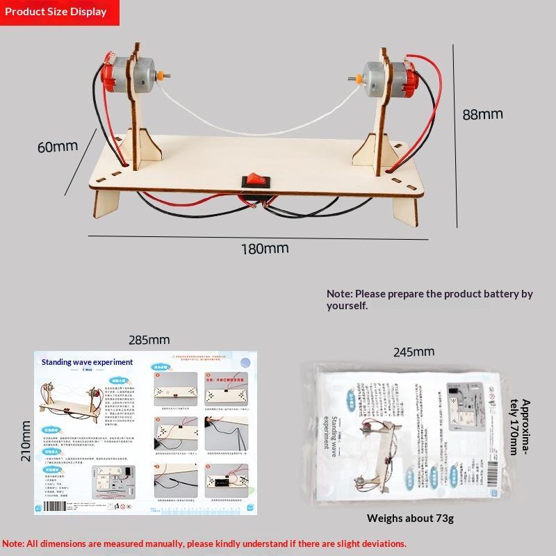 STEM 물리학 실험 모델 키트 정재파 시연 교육용 장 - Science Nature 리뷰 및 가격