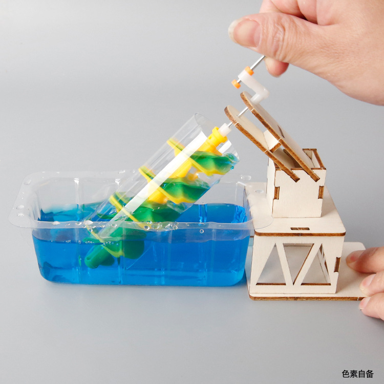 과학 실험 아르키메데스 물레방아 어린이 과학 기술 소형 - Science Project Physics 리뷰 및 가격
